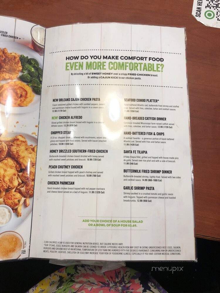 O'Charley's - Summerville, SC menu_pic