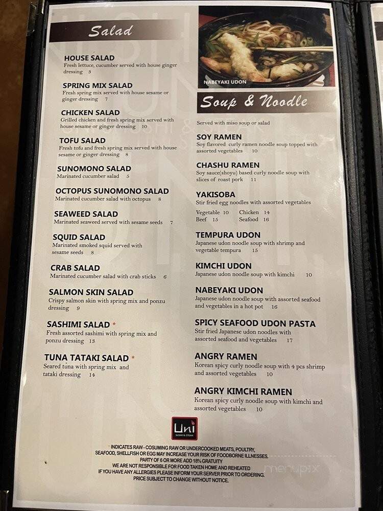 Uni Sushi & Steak - Surprise, AZ