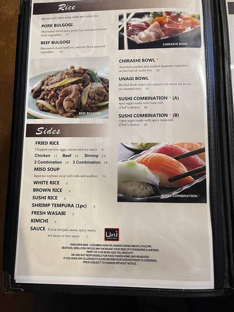Uni Sushi & Steak - Surprise, AZ