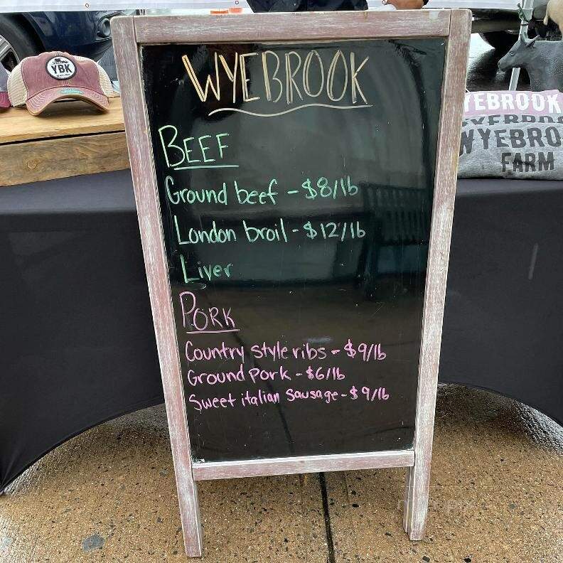 Wyebrook Farm Market & Cafe - Honey Brook, PA menu_pic