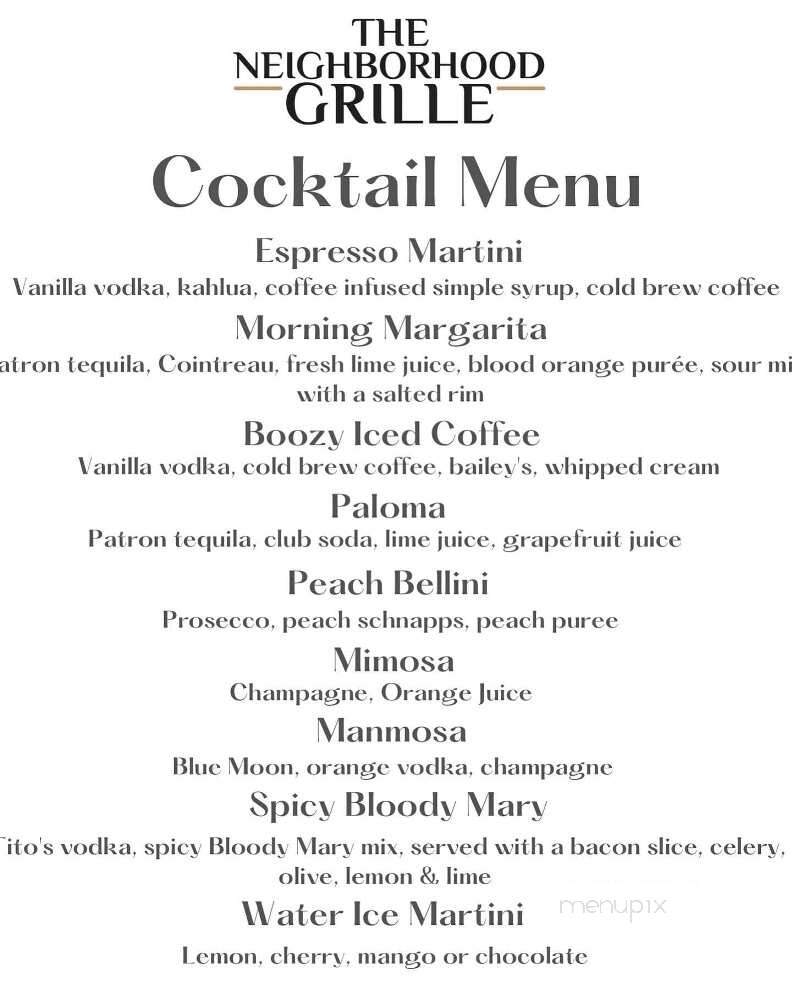 Keenan's Irish Pub - North Wildwood, NJ menu_pic