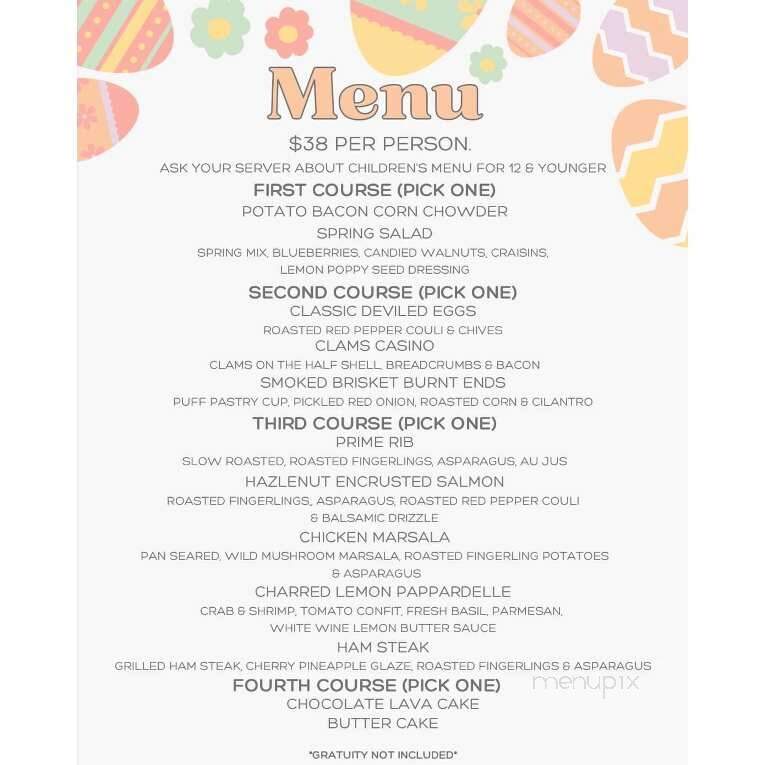 Keenan's Irish Pub - North Wildwood, NJ menu_pic