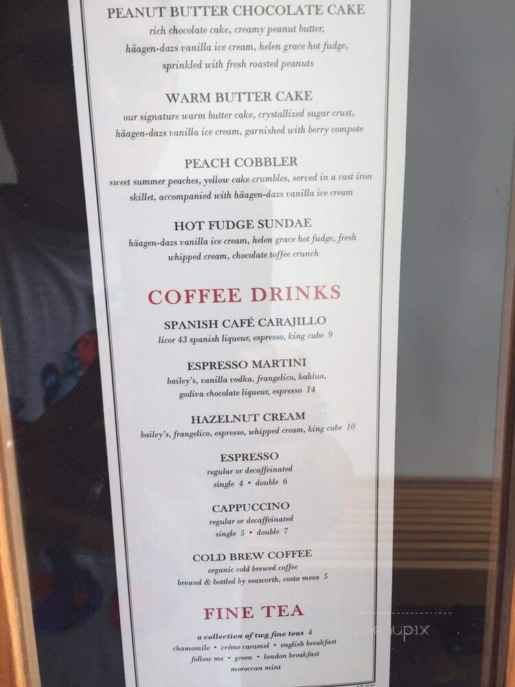 Nick's San Clemente - San Clemente, CA menu_pic