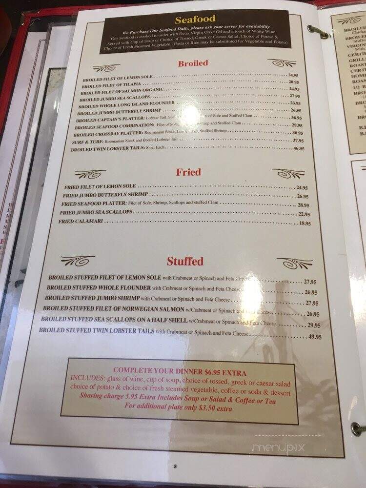 Cross Bay Diner - Howard Beach, NY menu_pic