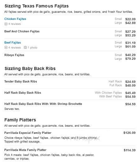 Don Carlos - Waco, TX menu_pic