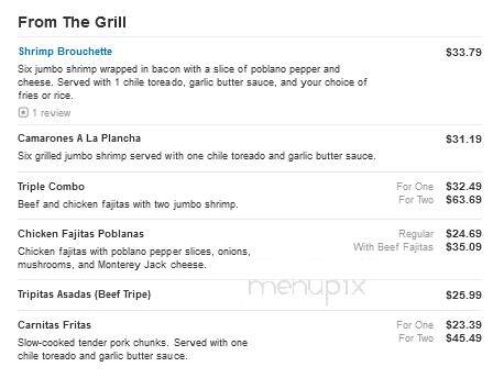 Don Carlos - Waco, TX menu_pic