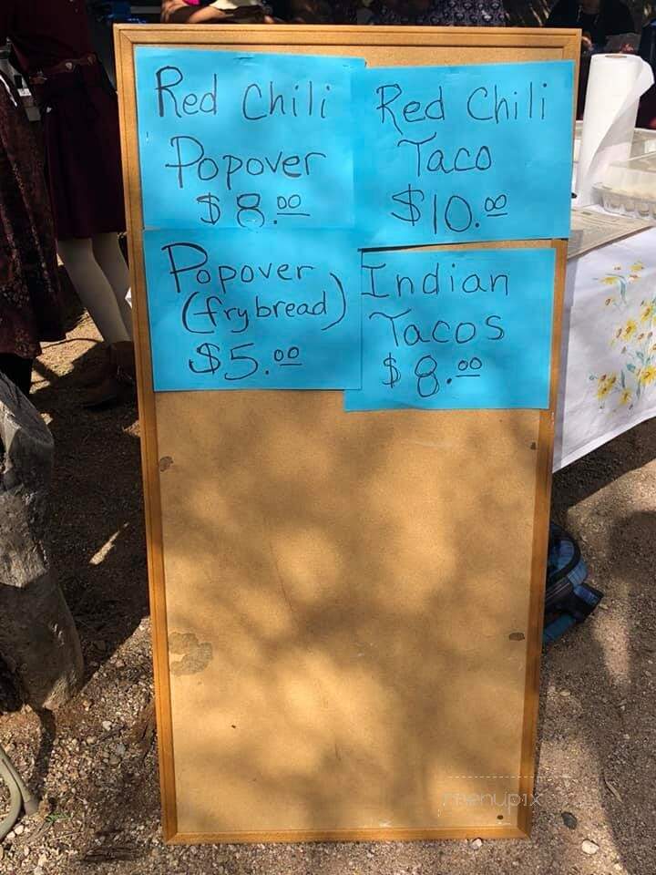 Old Tucson Studios - Tucson, AZ menu_pic