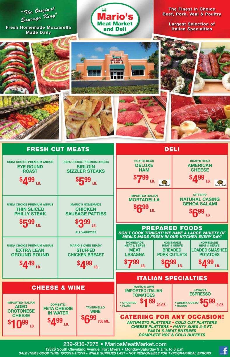 Mario's Italian Meat Market - Fort Myers, FL