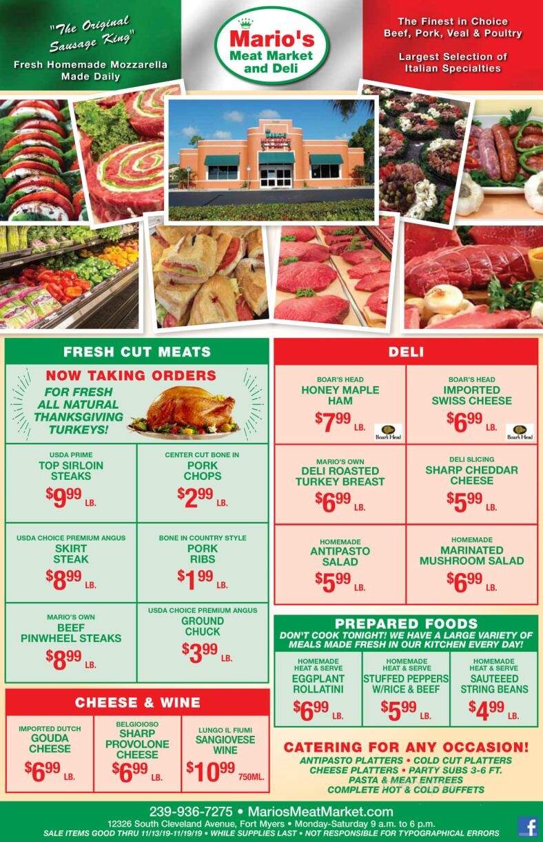 Mario's Italian Meat Market - Fort Myers, FL