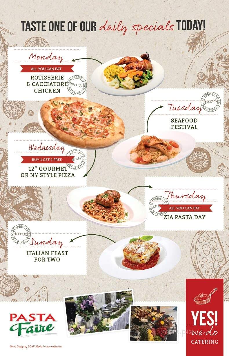 Pasta Faire Of Belleview - Belleview, FL menu_pic