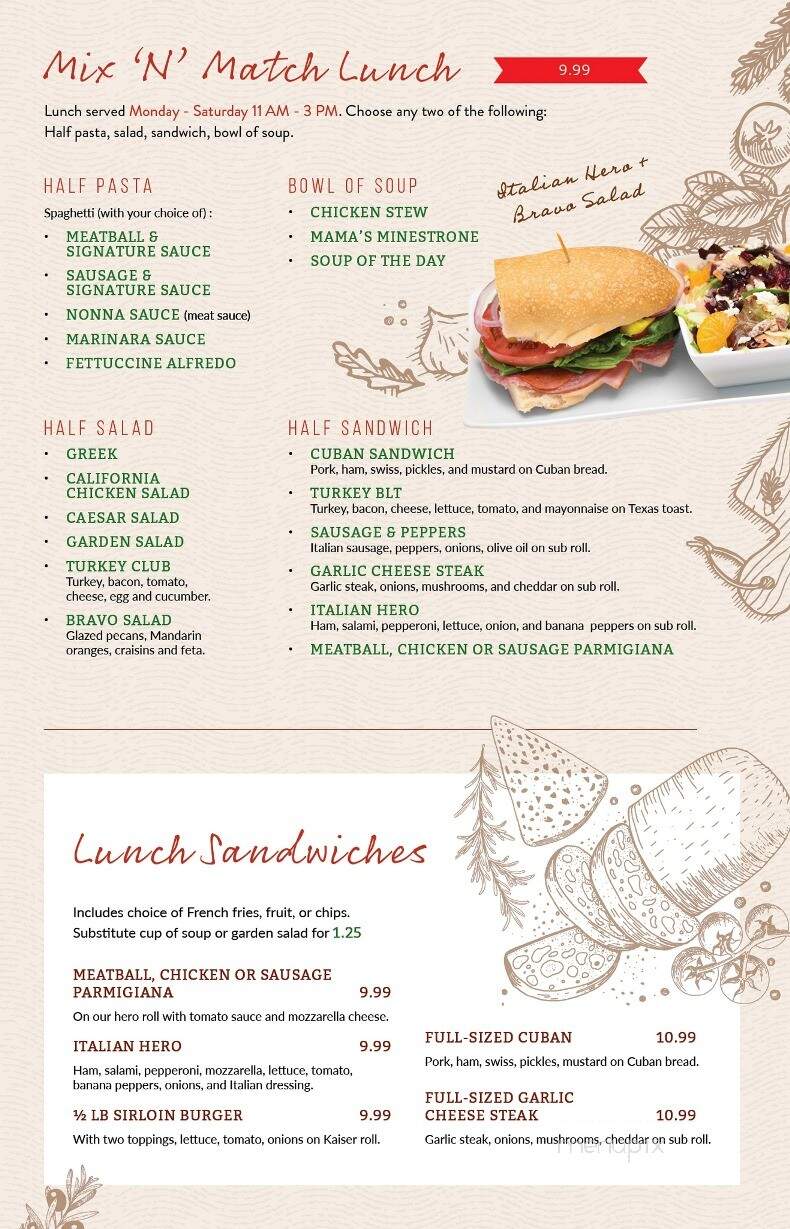 Pasta Faire Of Belleview - Belleview, FL menu_pic