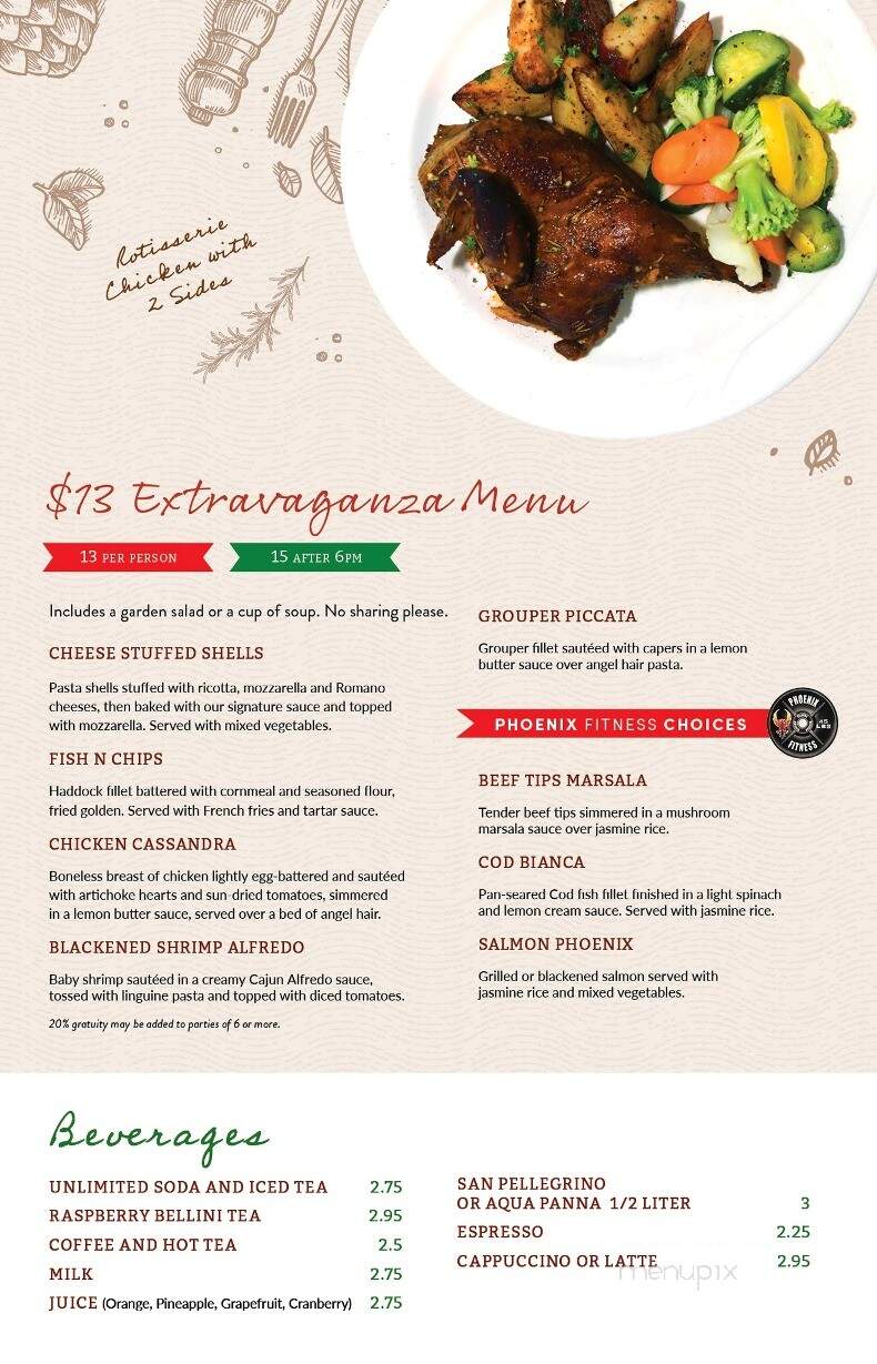 Pasta Faire Of Belleview - Belleview, FL menu_pic