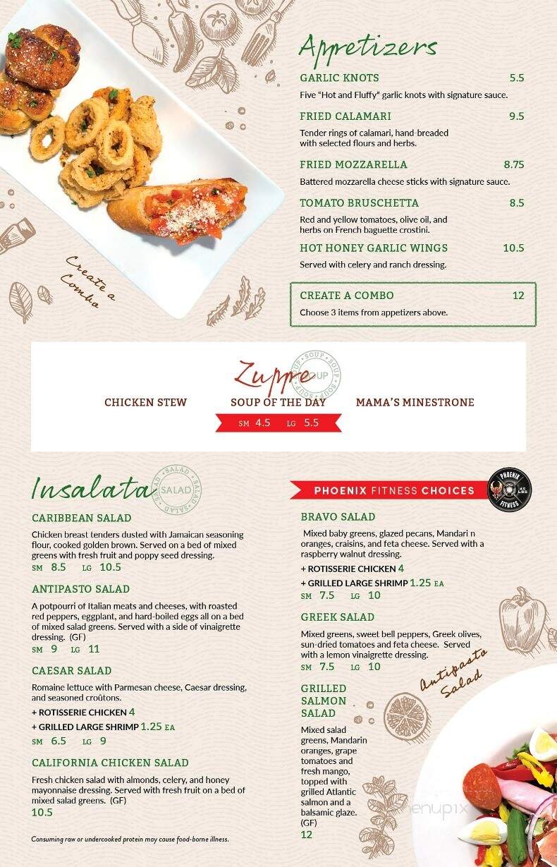 Pasta Faire Of Belleview - Belleview, FL menu_pic