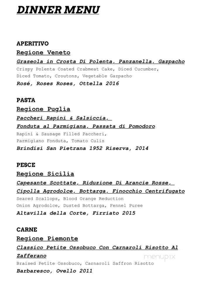 Trevini Restaurant - Palm Beach, FL menu_pic