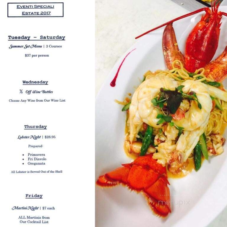 Trevini Restaurant - Palm Beach, FL menu_pic