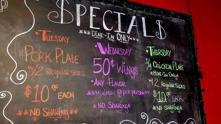 Bub-Ba-Q - Jasper, GA menu_pic