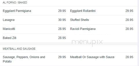 Russillo Pizzeria & Ristorante - West Caldwell, NJ menu_pic