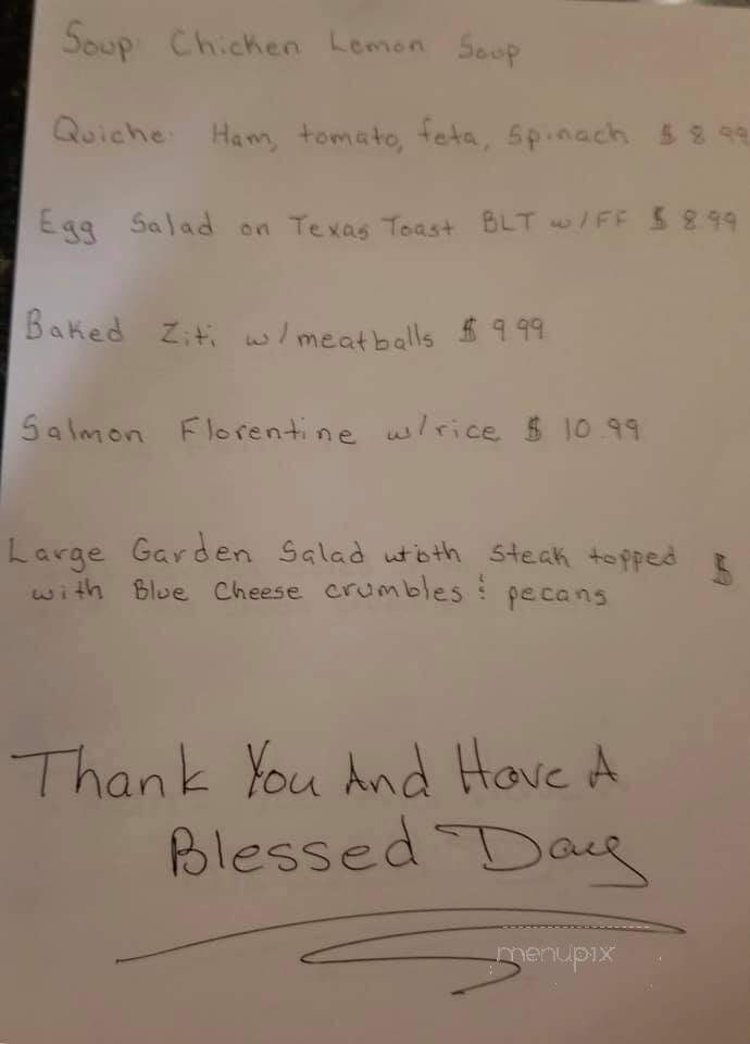 Yiannis Family Restaurant - Morganton, NC menu_pic