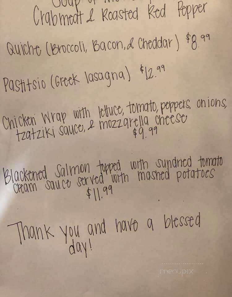 Yiannis Family Restaurant - Morganton, NC menu_pic
