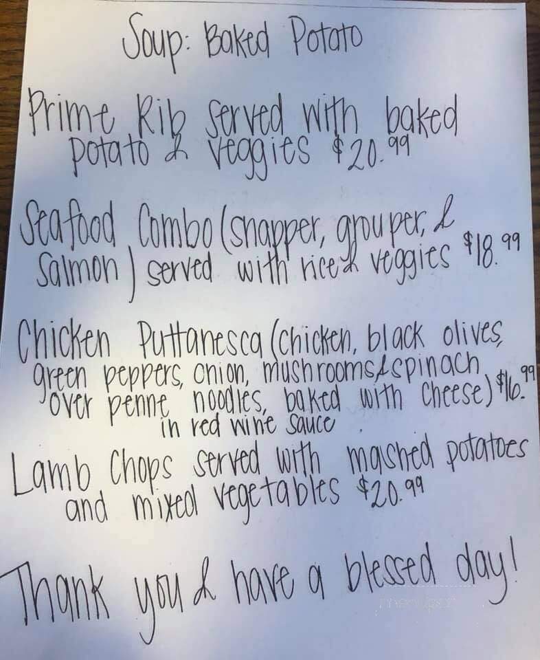 Yiannis Family Restaurant - Morganton, NC menu_pic