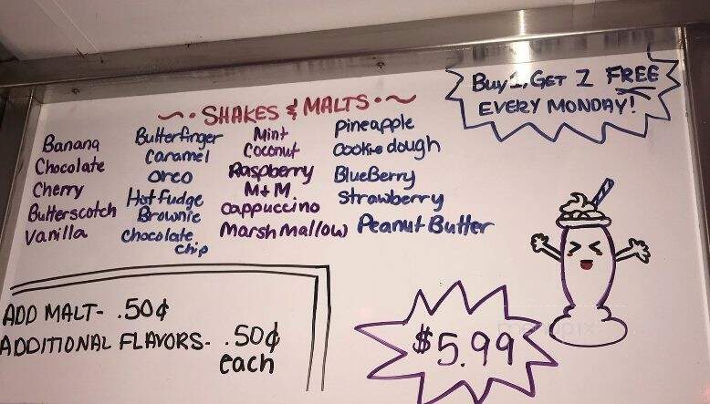 Kroll's Diner - Minot, ND menu_pic