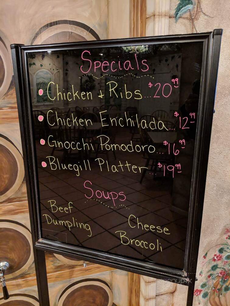Village Pizzeria - Dresser, WI menu_pic