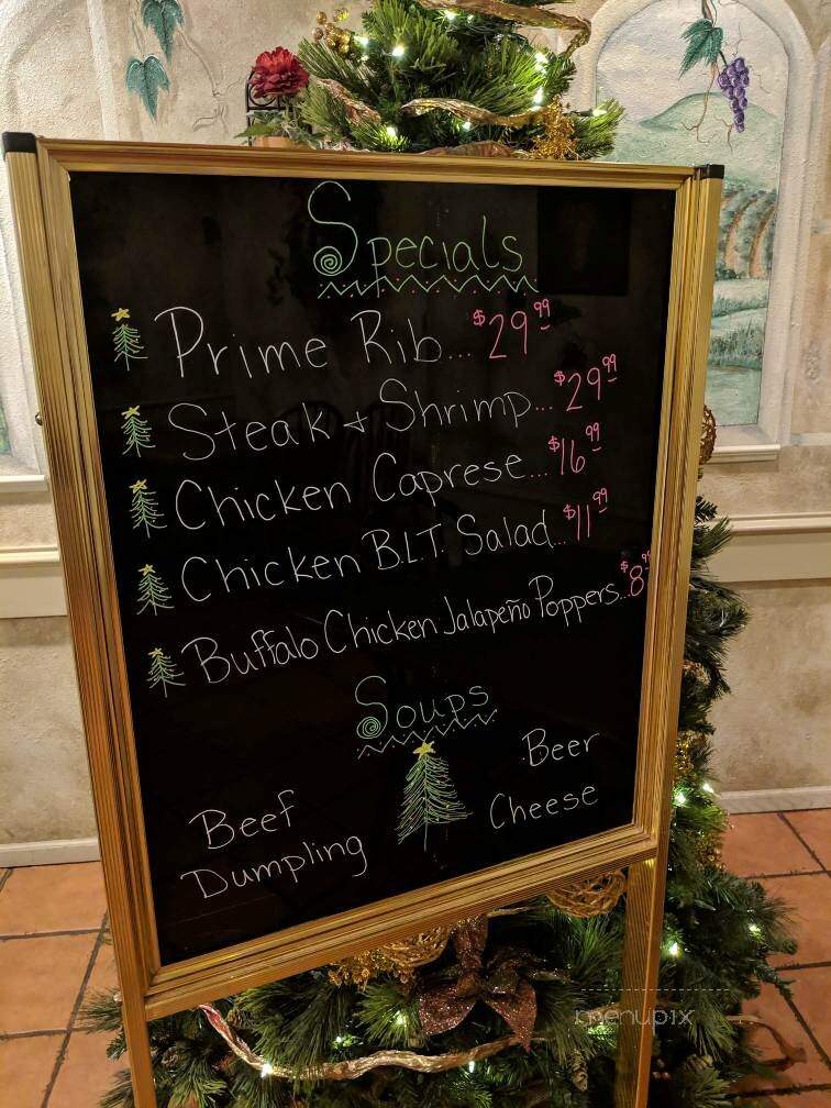Village Pizzeria - Dresser, WI menu_pic