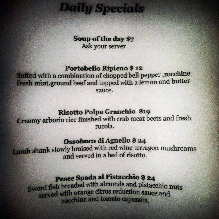 Mediterraneo - Alpine, CA menu_pic