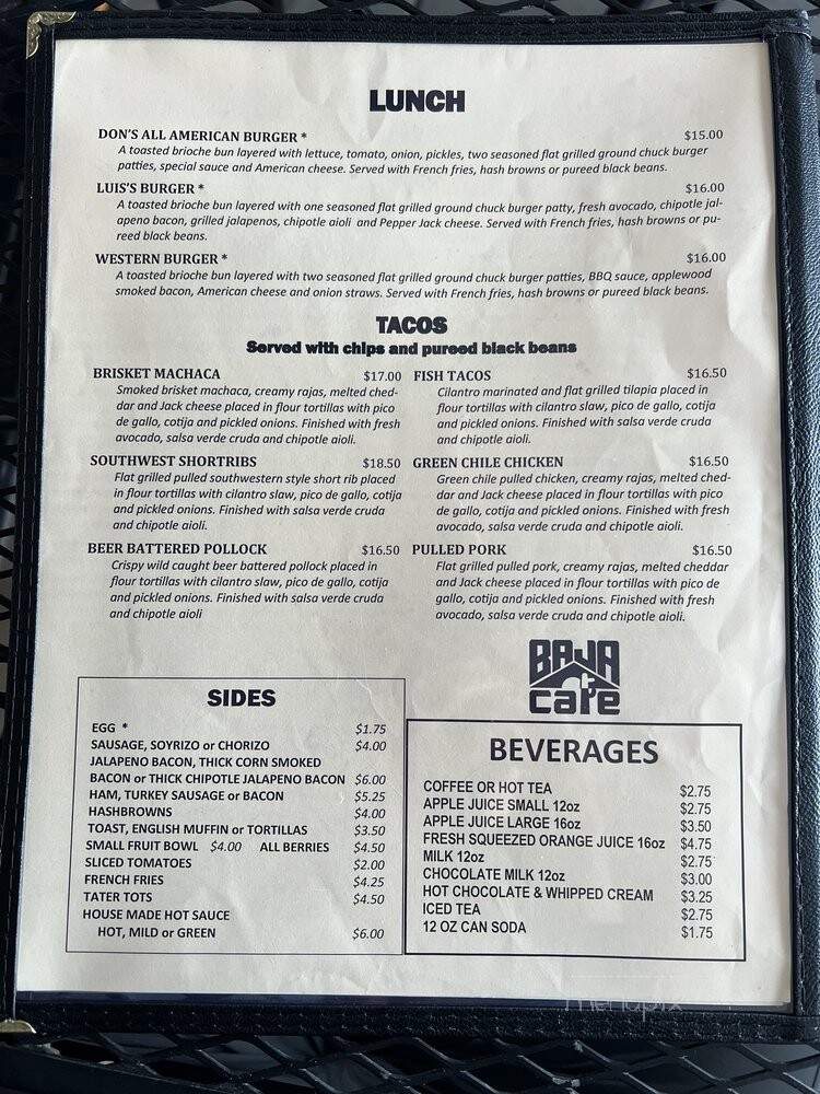 Baja Cafe on Campbell - Tucson, AZ
