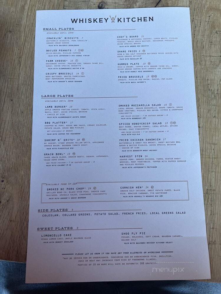 Whiskey Kitchen - Raleigh, NC