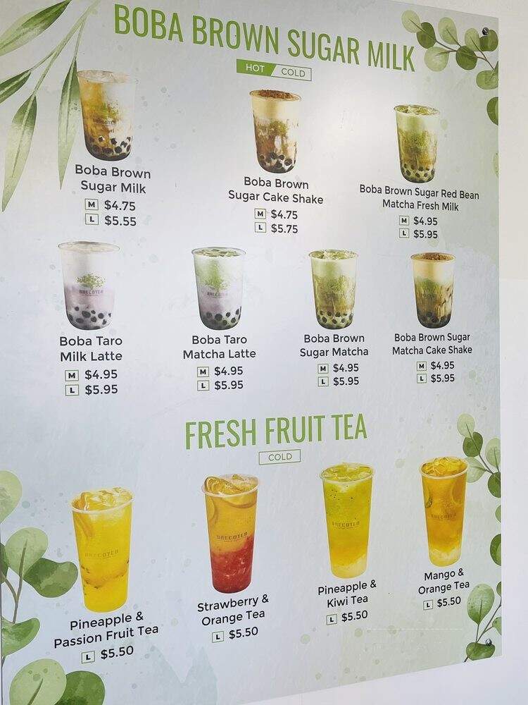 Brecotea - Richmond, VA menu_pic