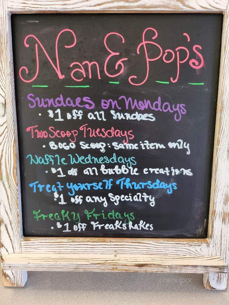 Nan and Pop's Ice Cream Shop - Longwood, FL
