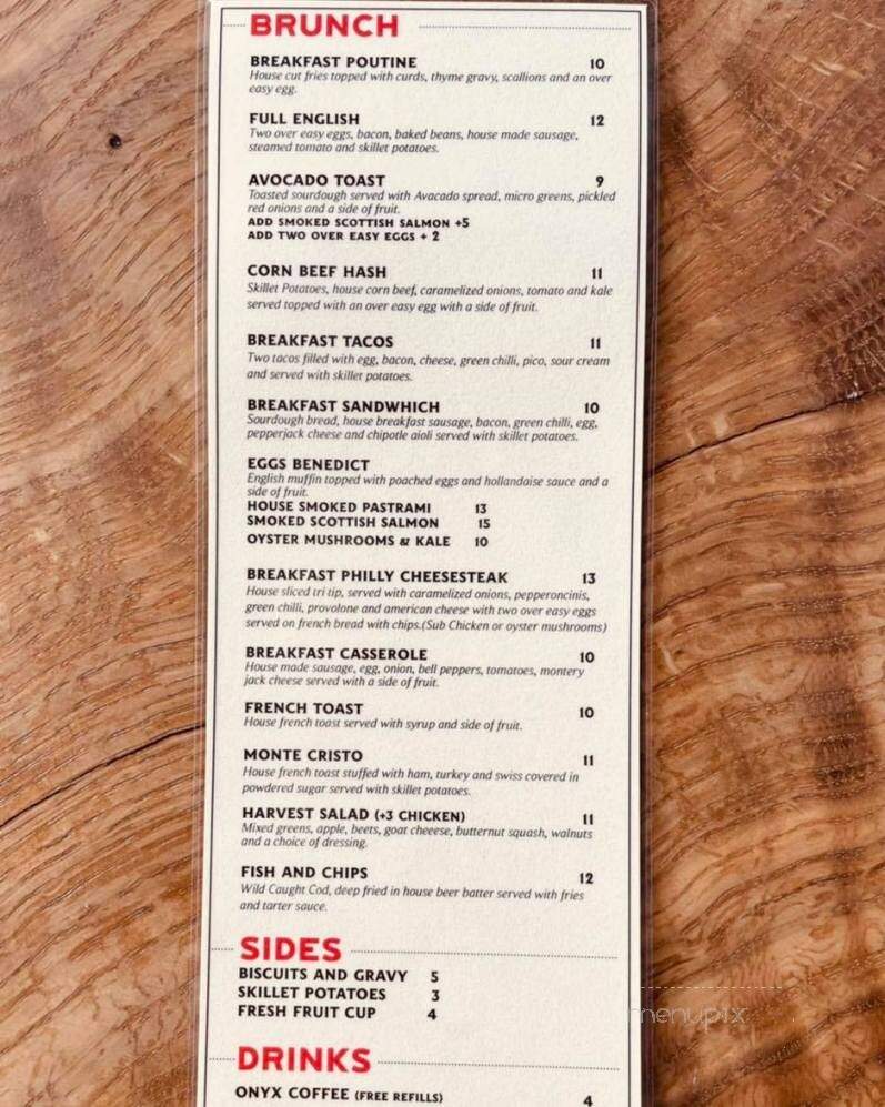 Feed & Folly - Fayetteville, AR menu_pic