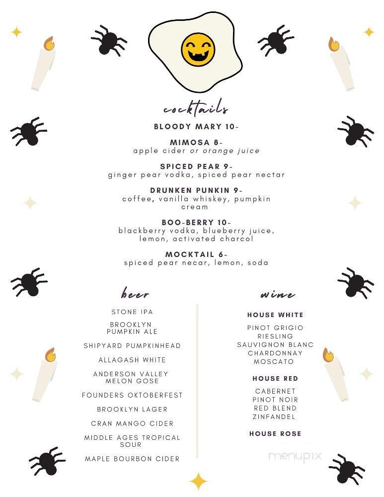 The Cider Mill - Syracuse, NY menu_pic