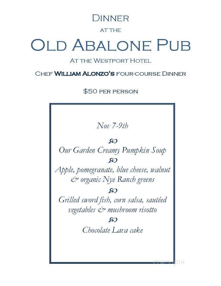 Old Abalone Pub - Westport, CA