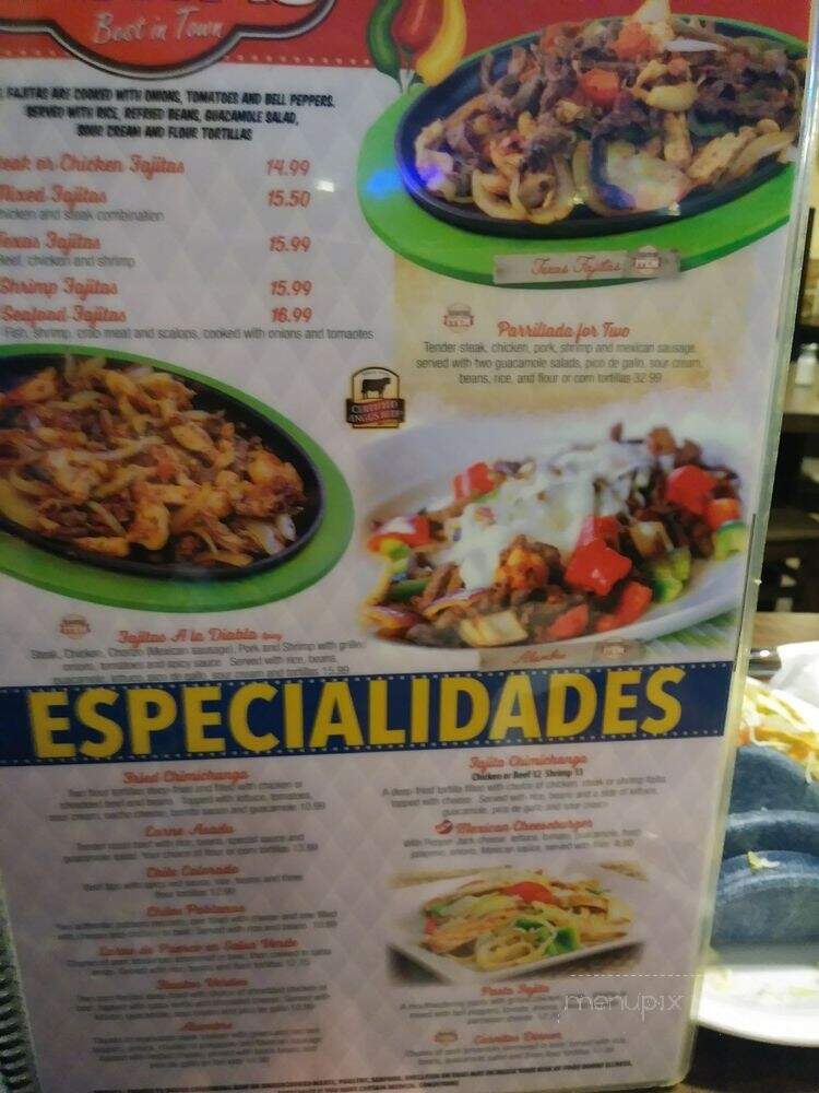 El Mariachi Mexican Restaurant - Harrison, OH menu_pic