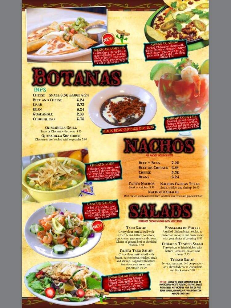 El Mariachi Mexican Restaurant - Harrison, OH menu_pic