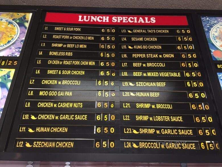Asian Taste - SOUTHPORT , NC menu_pic