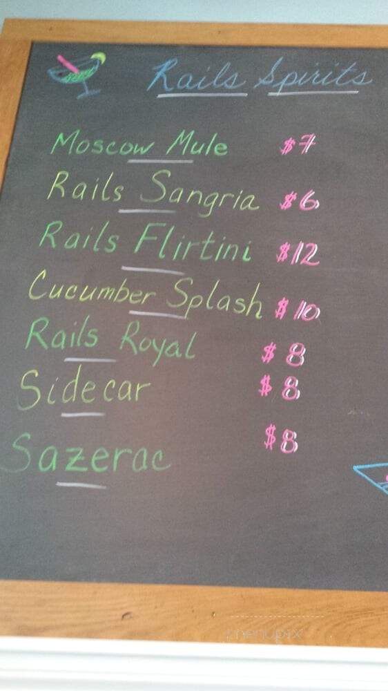 Rails - Lewiston, ME menu_pic