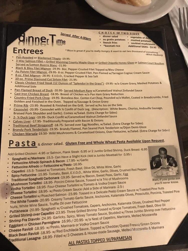 Yelling Goat - Lancaster, NY menu_pic