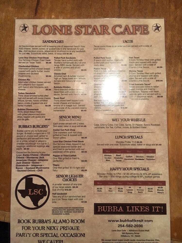 Lone Star Cafe - Hillsboro, TX