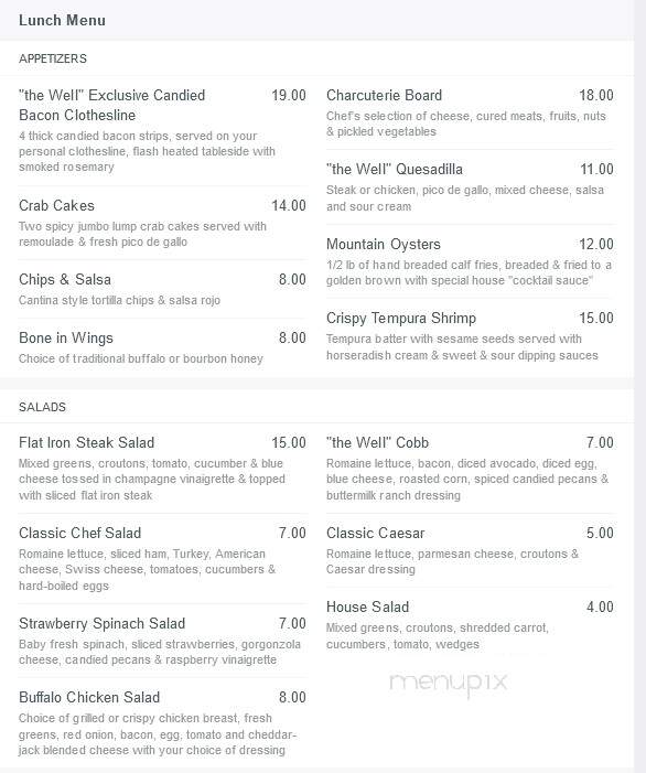 Samy's Spirits and Steakhouse - Garden City, KS menu_pic