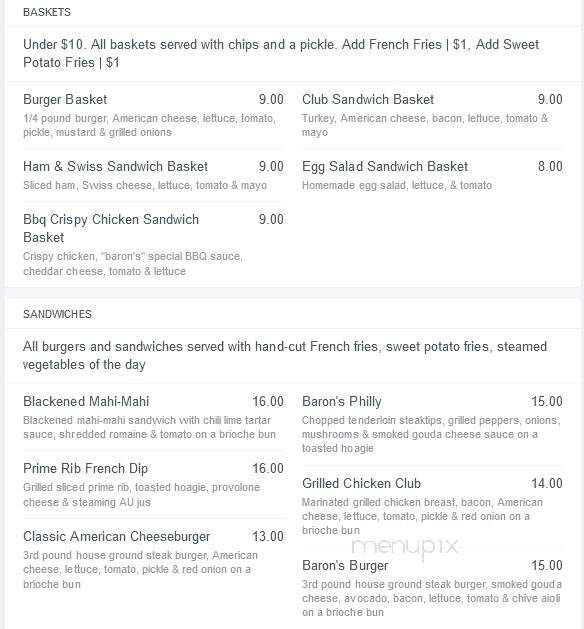 Samy's Spirits and Steakhouse - Garden City, KS menu_pic