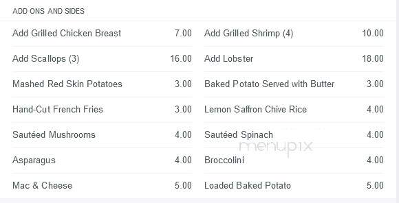 Samy's Spirits and Steakhouse - Garden City, KS menu_pic
