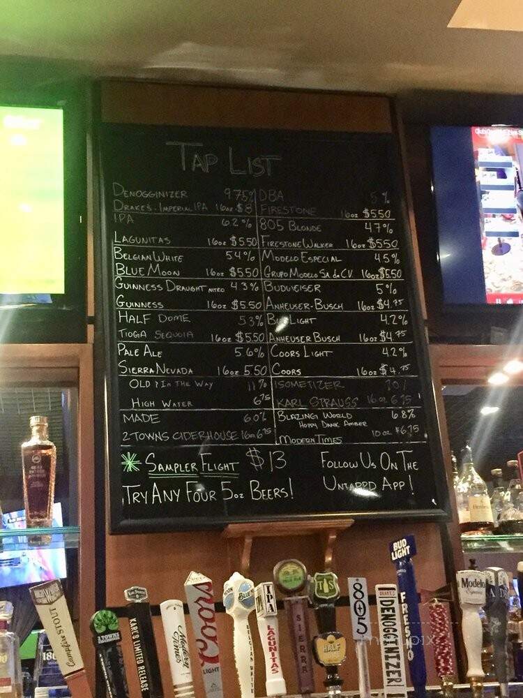 Club One Casino - Fresno, CA menu_pic