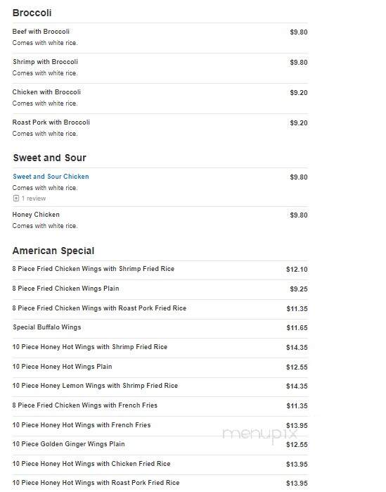 China One - Fort Pierce, FL menu_pic
