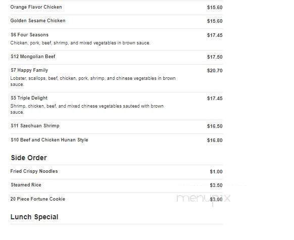 China One - Fort Pierce, FL menu_pic