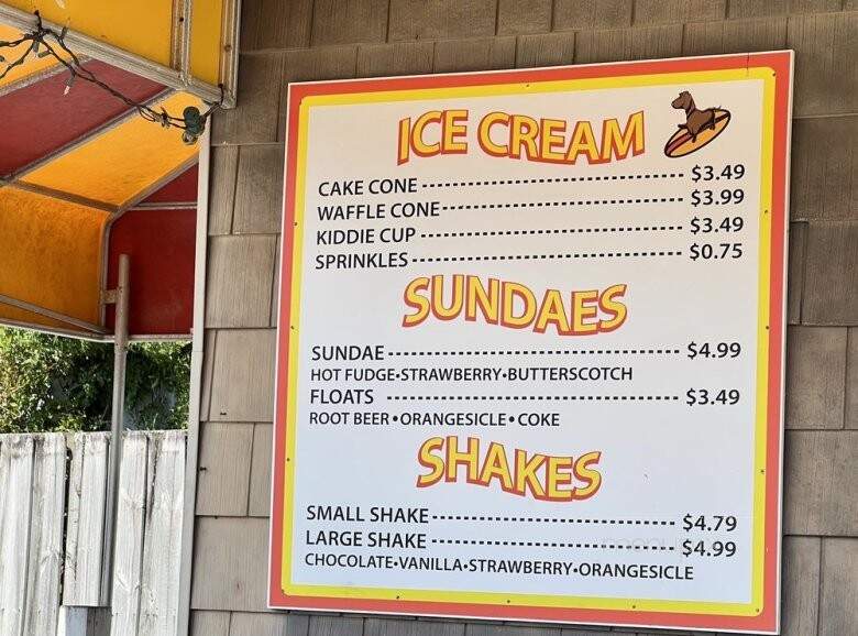Hazel's Hot Dogs - St Augustine, FL menu_pic