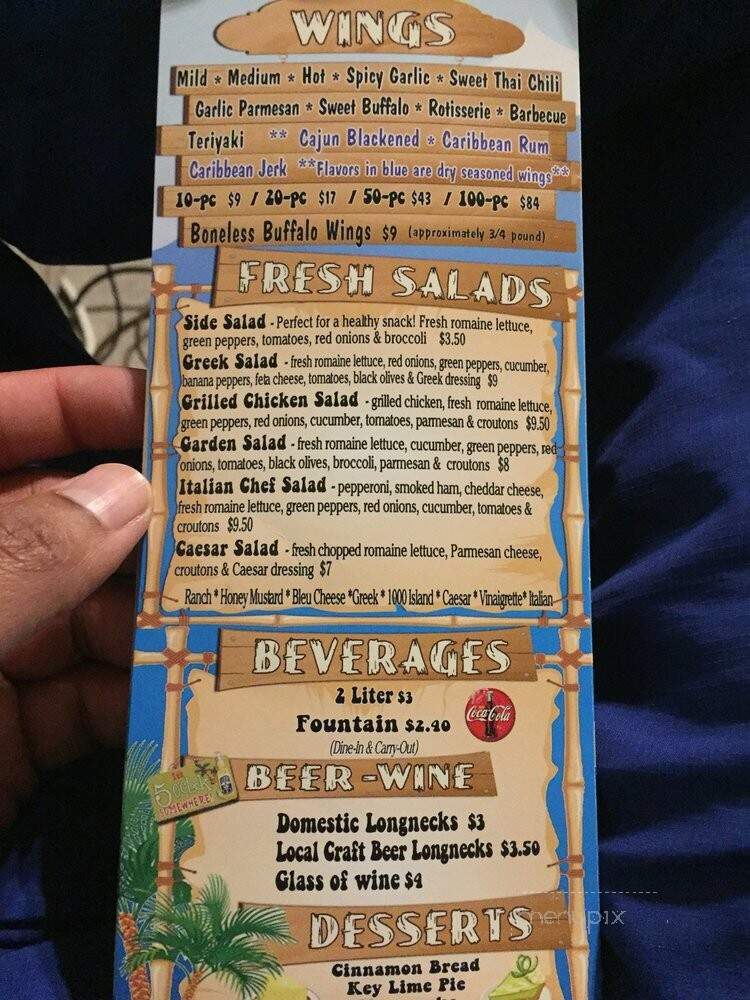 Merlin's Pizza - Destin, FL menu_pic