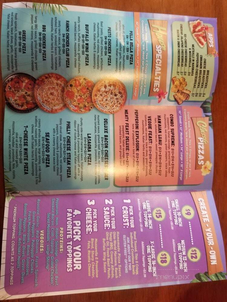 Merlin's Pizza - Destin, FL menu_pic